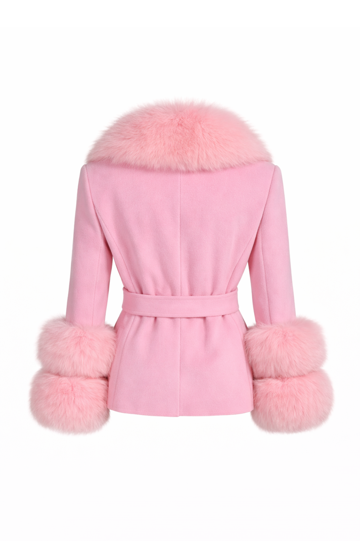 Chelsea Cashmere Jacket Powder Pink