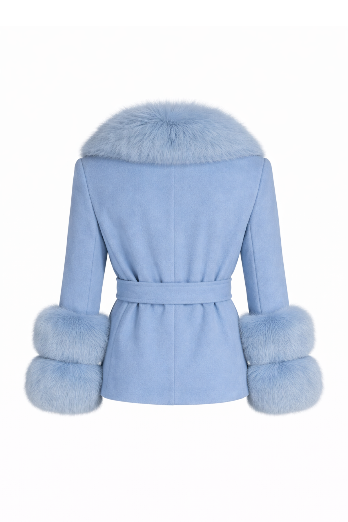 Chelsea Cashmere Jacket Powder Blue