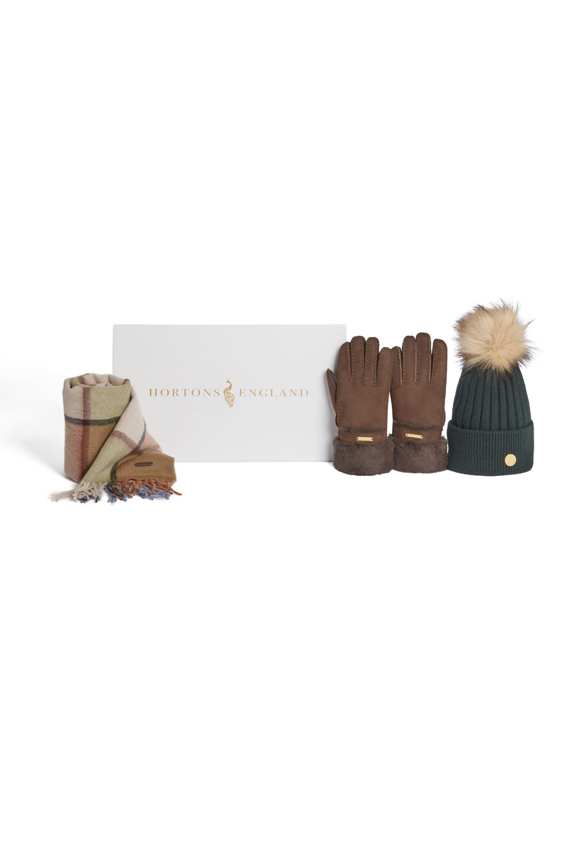 The Woodland Gift Box: Hat, Glove & Scarf