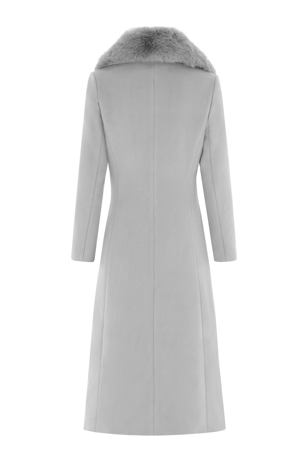 Windsor Cashmere Coat Grey – Hortons England