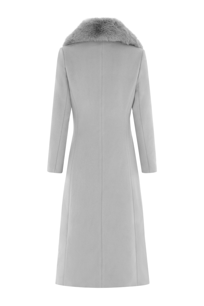 Windsor Cashmere Coat Grey