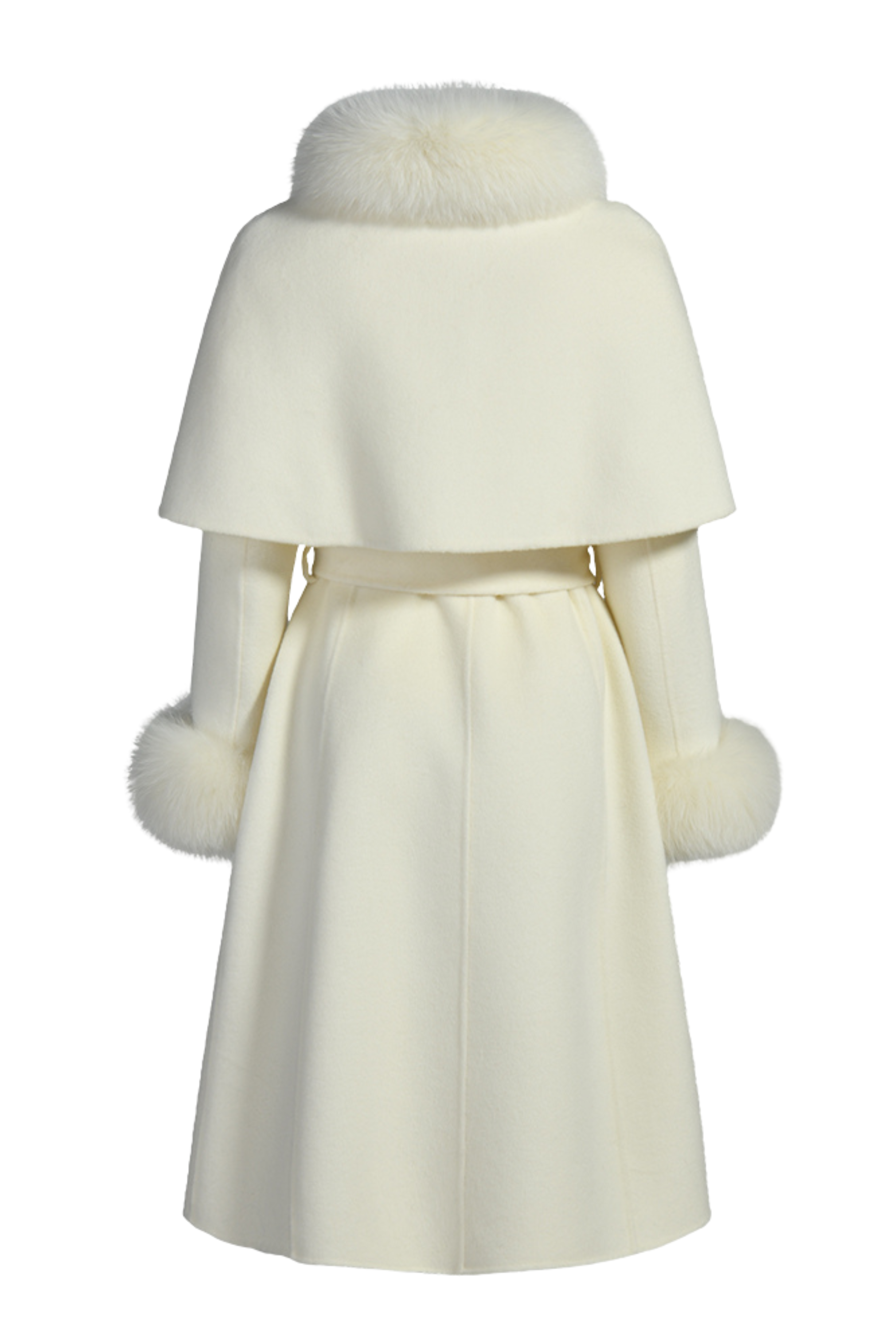 Vivienne Cashmere Coat Ivory