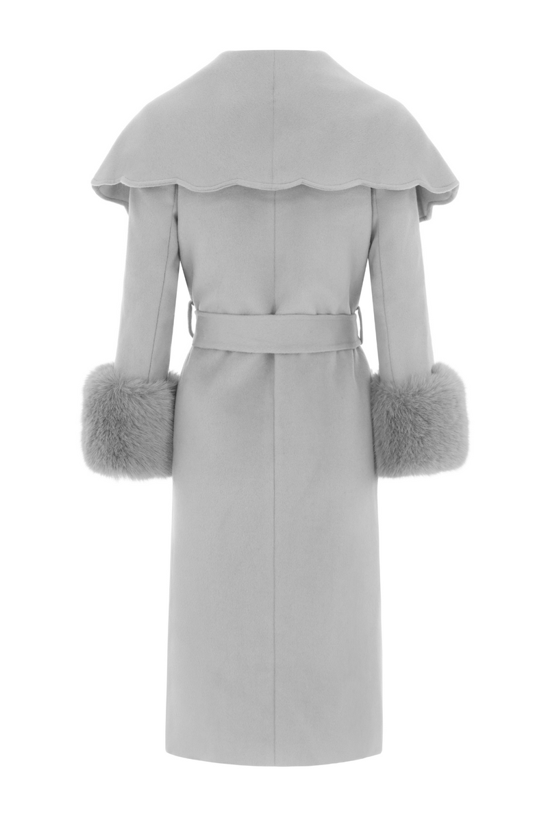 Beaumont Cashmere Coat Grey