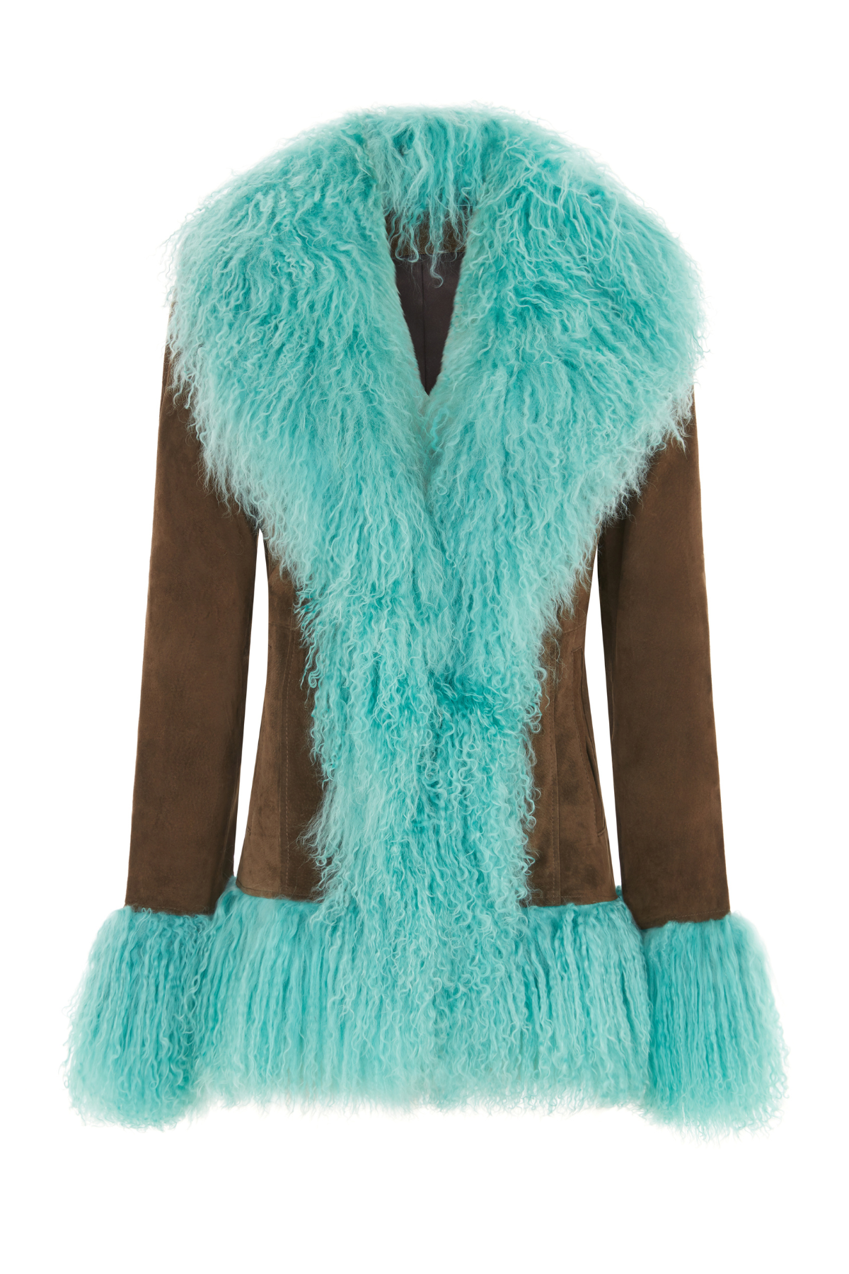 Soho Suede Coat Olive
