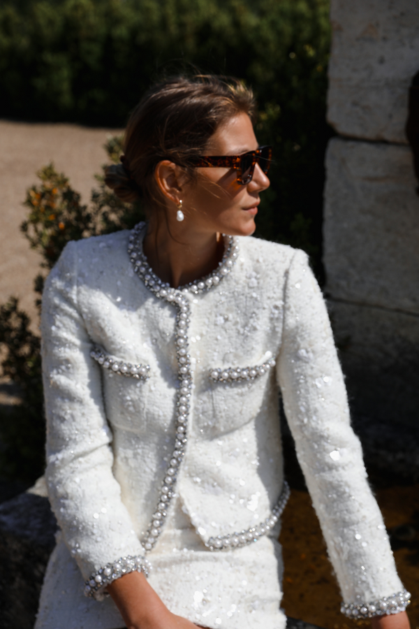 Pearl Embellished Jacket