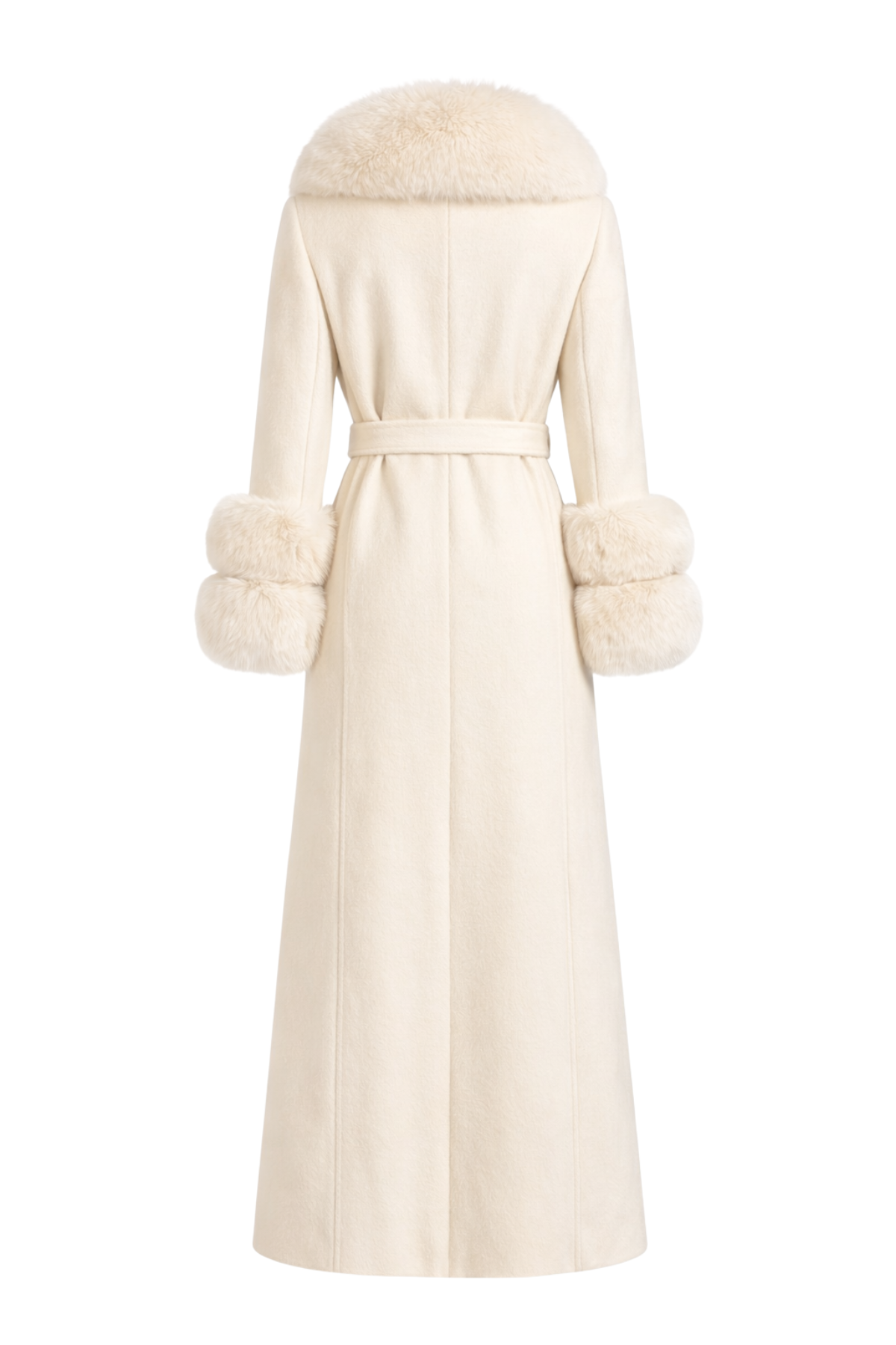 Mayfair Cashmere Coat Ivory