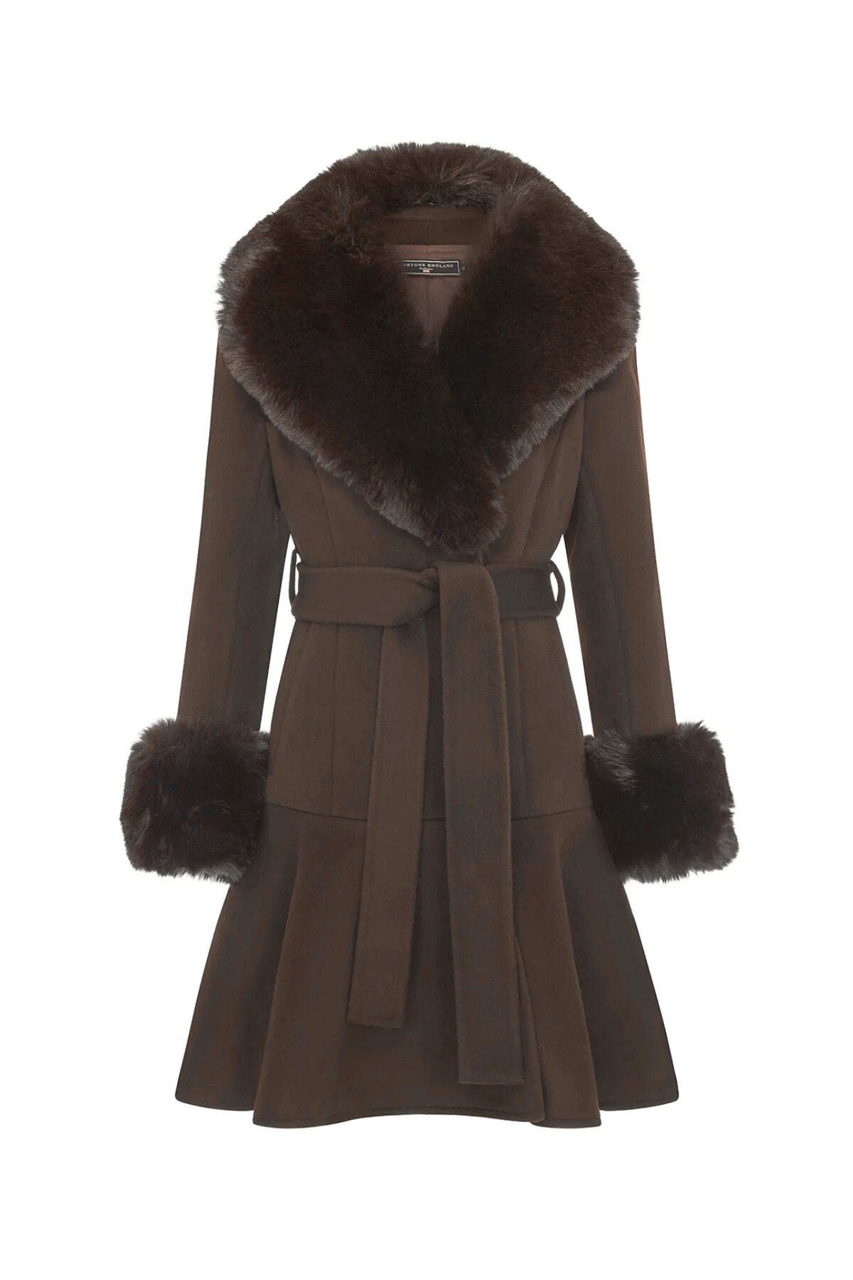Mini Westminster Coat Chocolate Brown