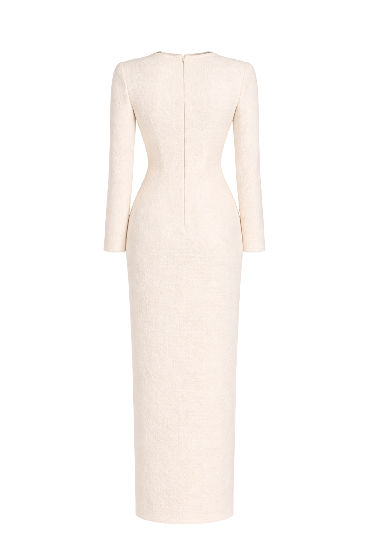 Céline Ivory V Neck Gown