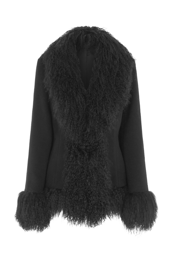 Soho Cashmere Coat Black