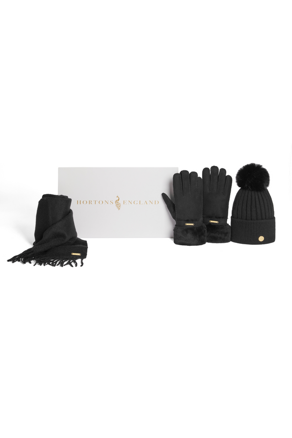 The Black Gift Box: Hat, Glove & Scarf