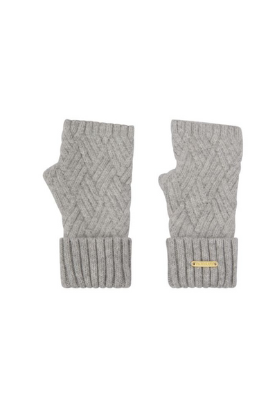 Chamonix Cashmere Gloves - Light Grey
