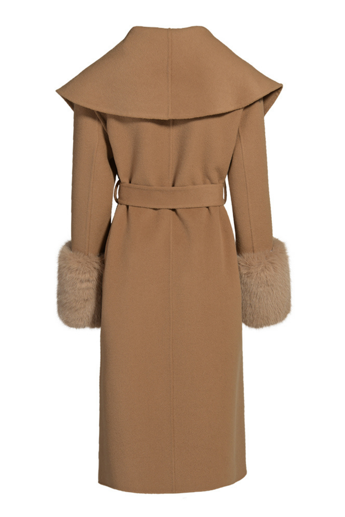 Belmont Cashmere Coat Tan