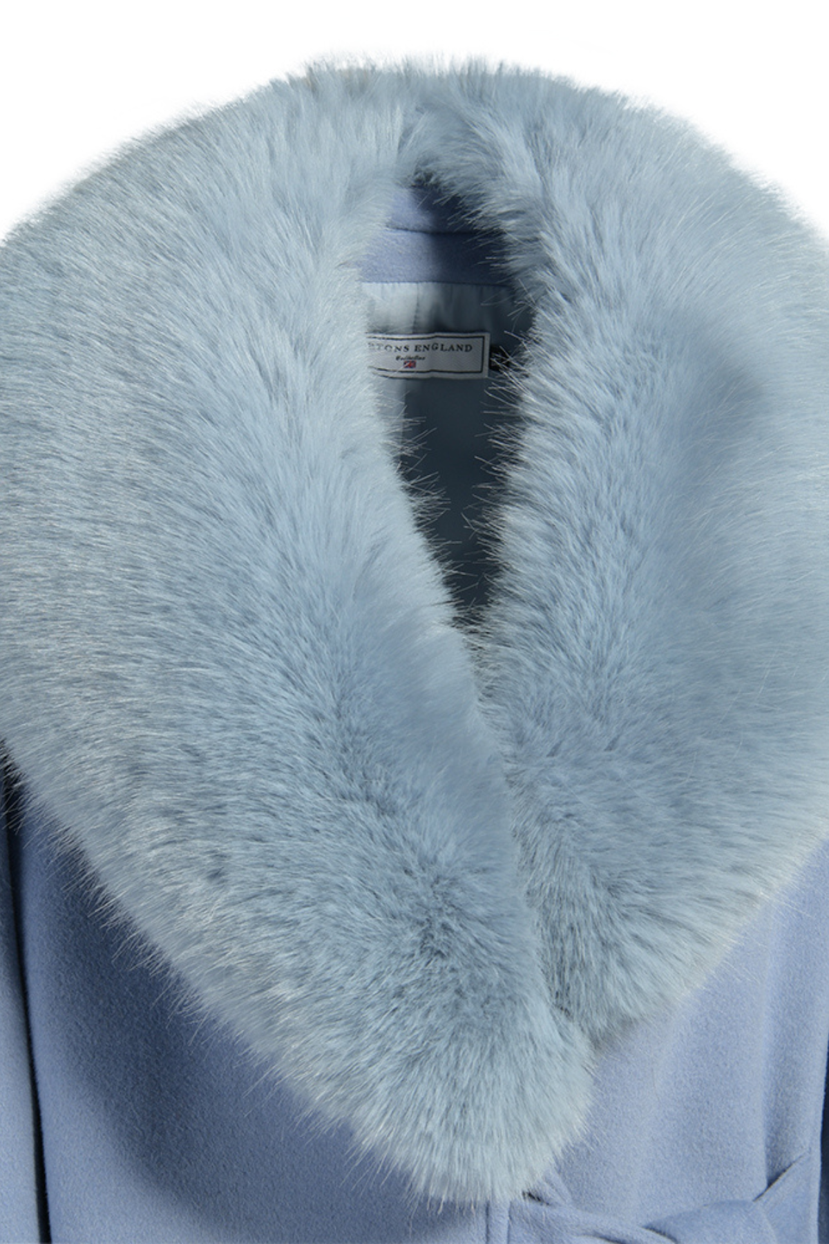 Windsor Cashmere Coat Powder Blue