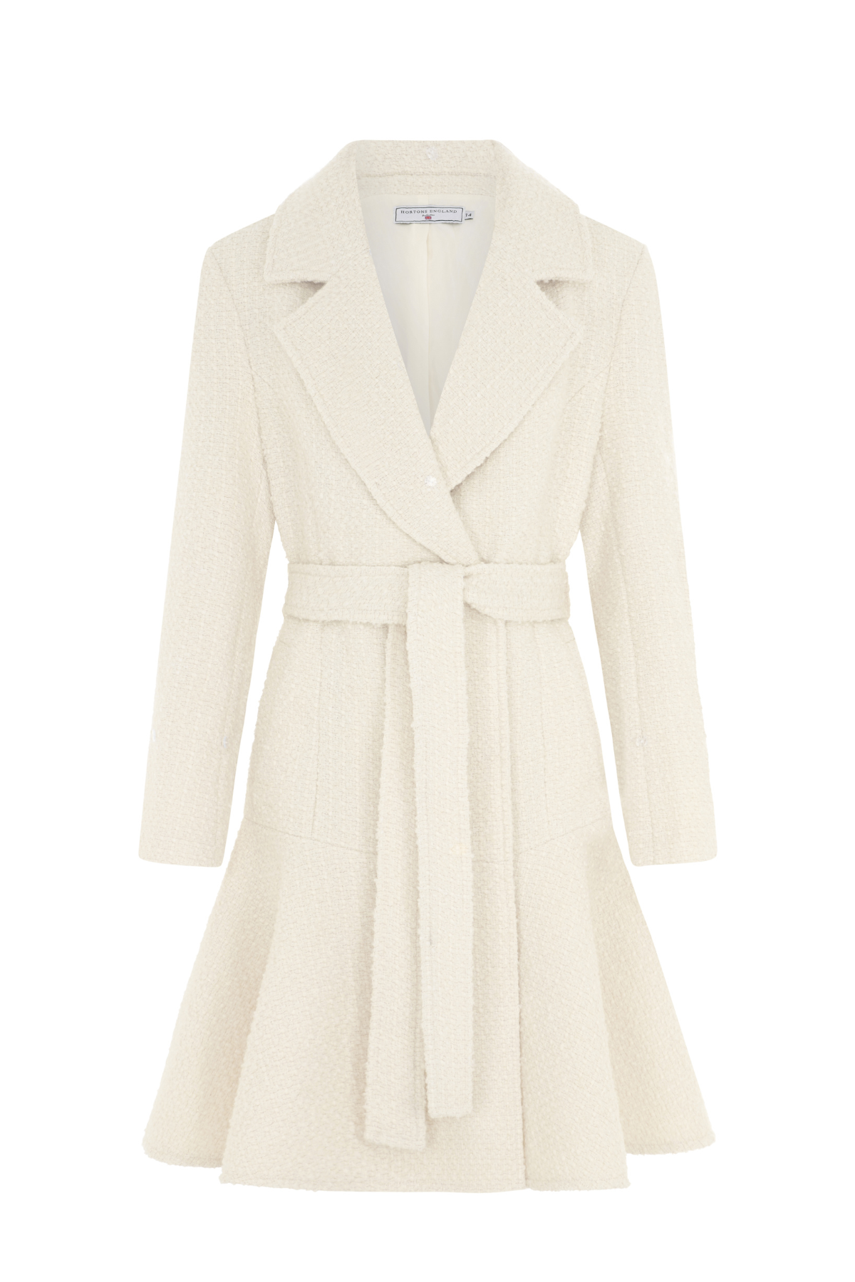Mini Westminster Coat White Tweed