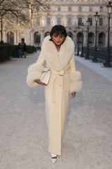 Mayfair Cashmere Coat Butter Yellow