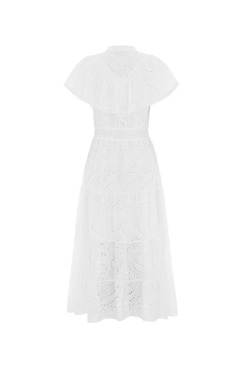 The Santorini Dress White