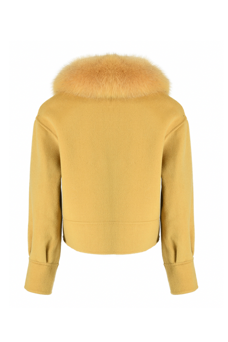 Hampstead Cashmere Jacket Tuscany Yellow