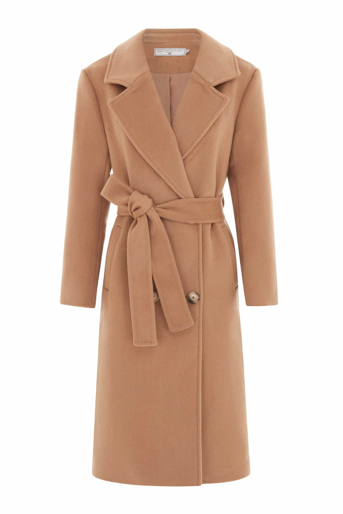 Highgrove Cashmere Coat Tan