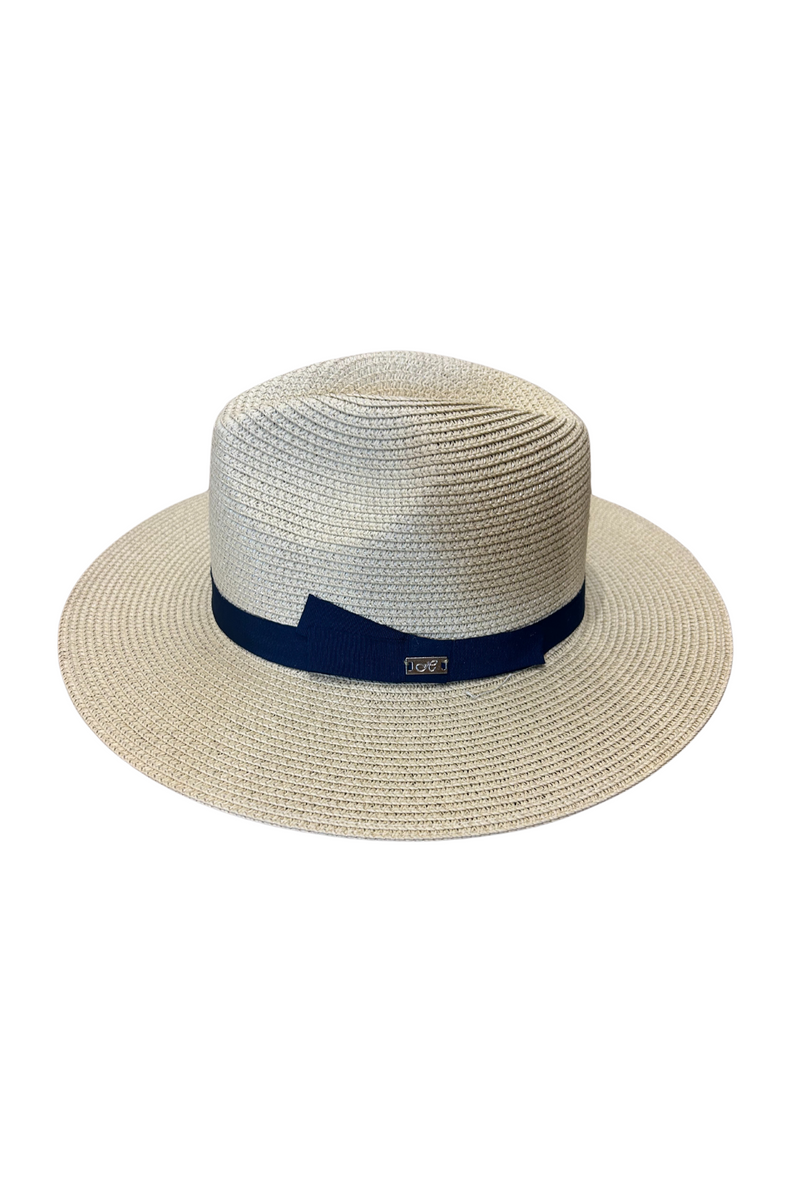 H Band Straw Fedora