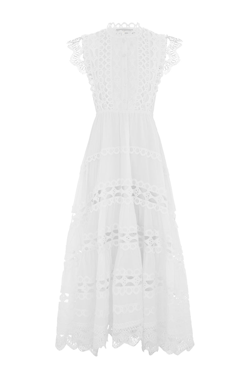 The Riviera Maxi Dress White