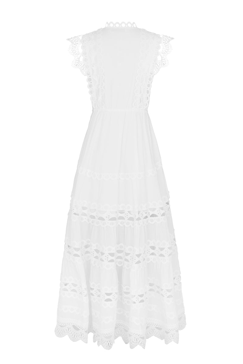 The Riviera Maxi Dress White