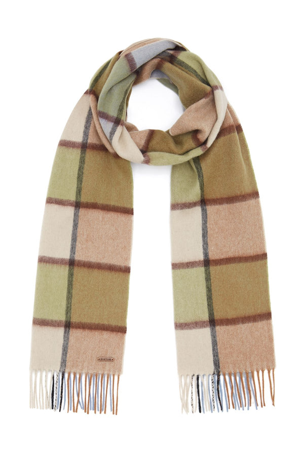 Window Pane Wool Scarf