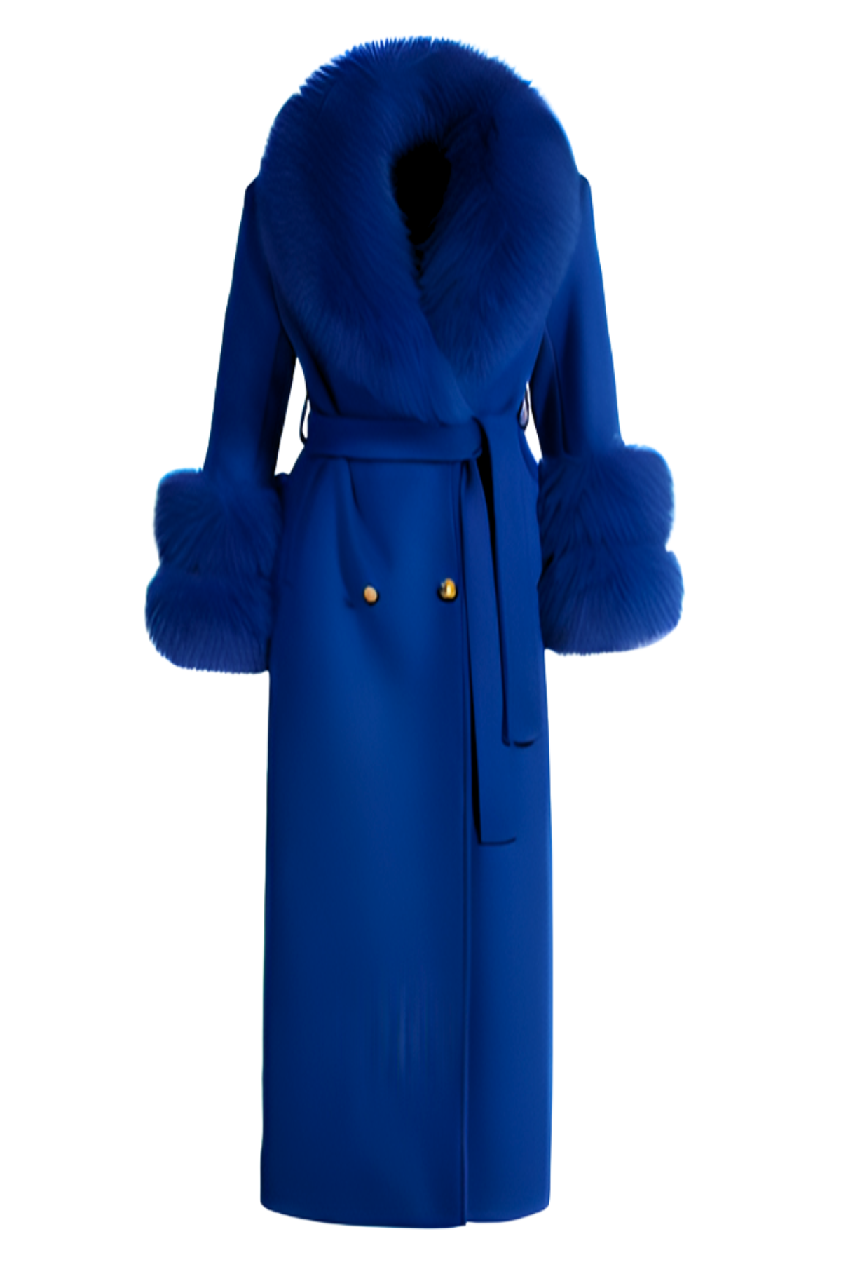 Mayfair Cashmere Coat Royal Blue