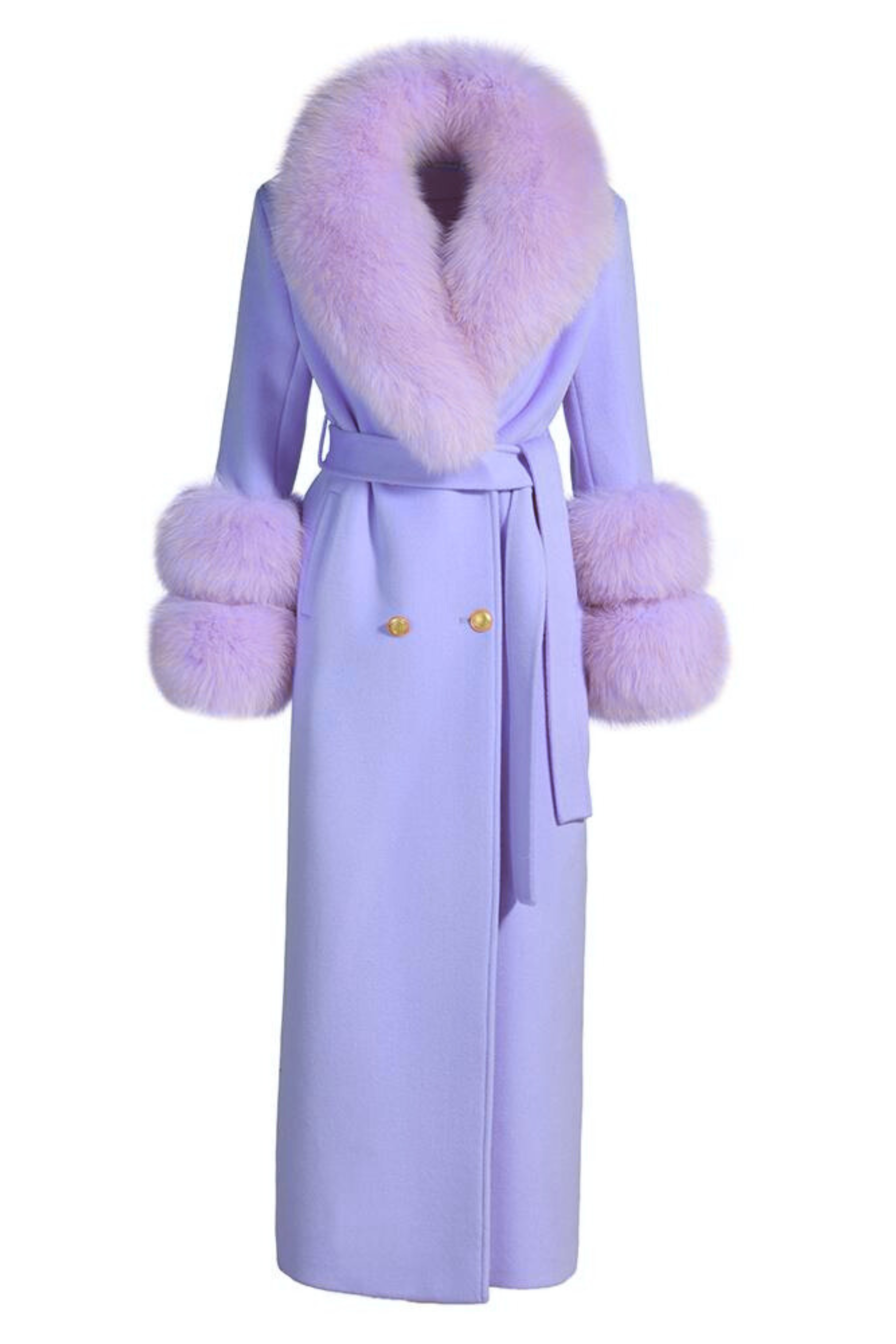 Mayfair Cashmere Coat Lavender