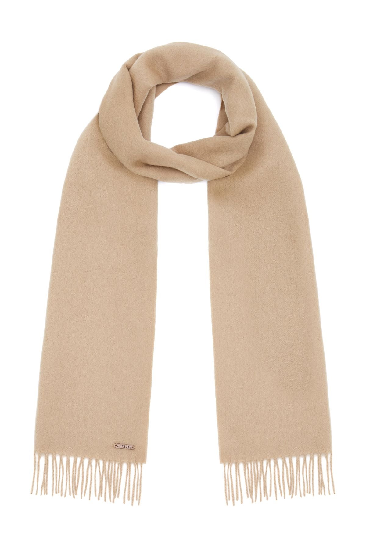 Heritage Tan Lambswool Scarf