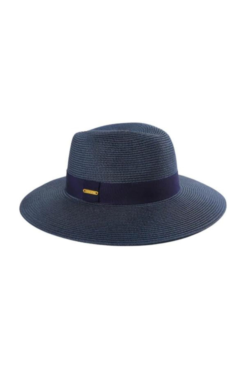 Seaford Fedora Hat - Navy