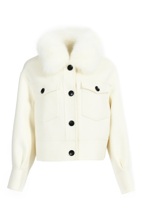 Hampstead Cashmere Jacket White