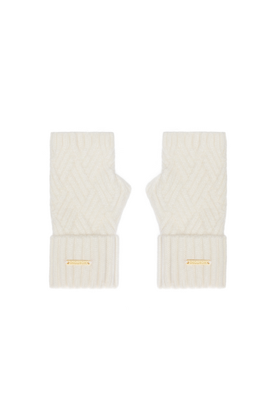 Chamonix Cashmere Gloves - White