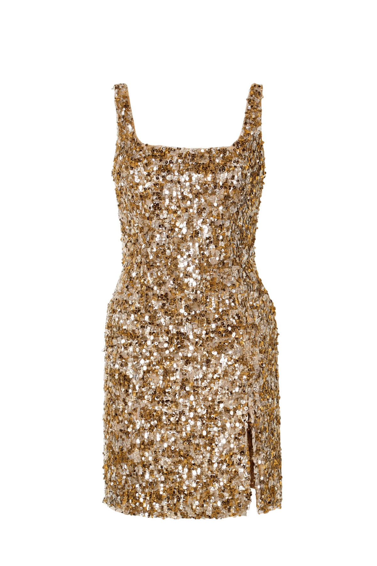 Aurora Gold Sequin Dress