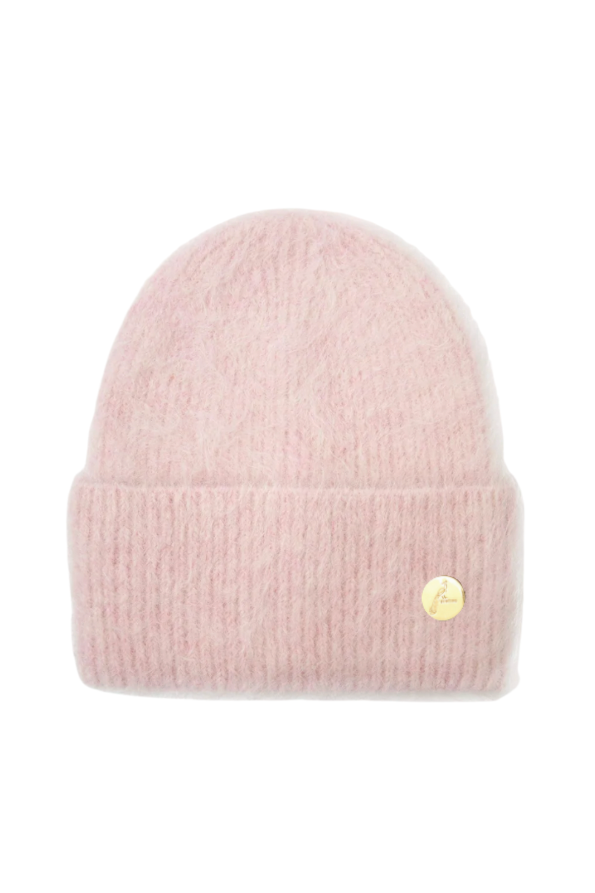 Mohair Baby Pink Beanie