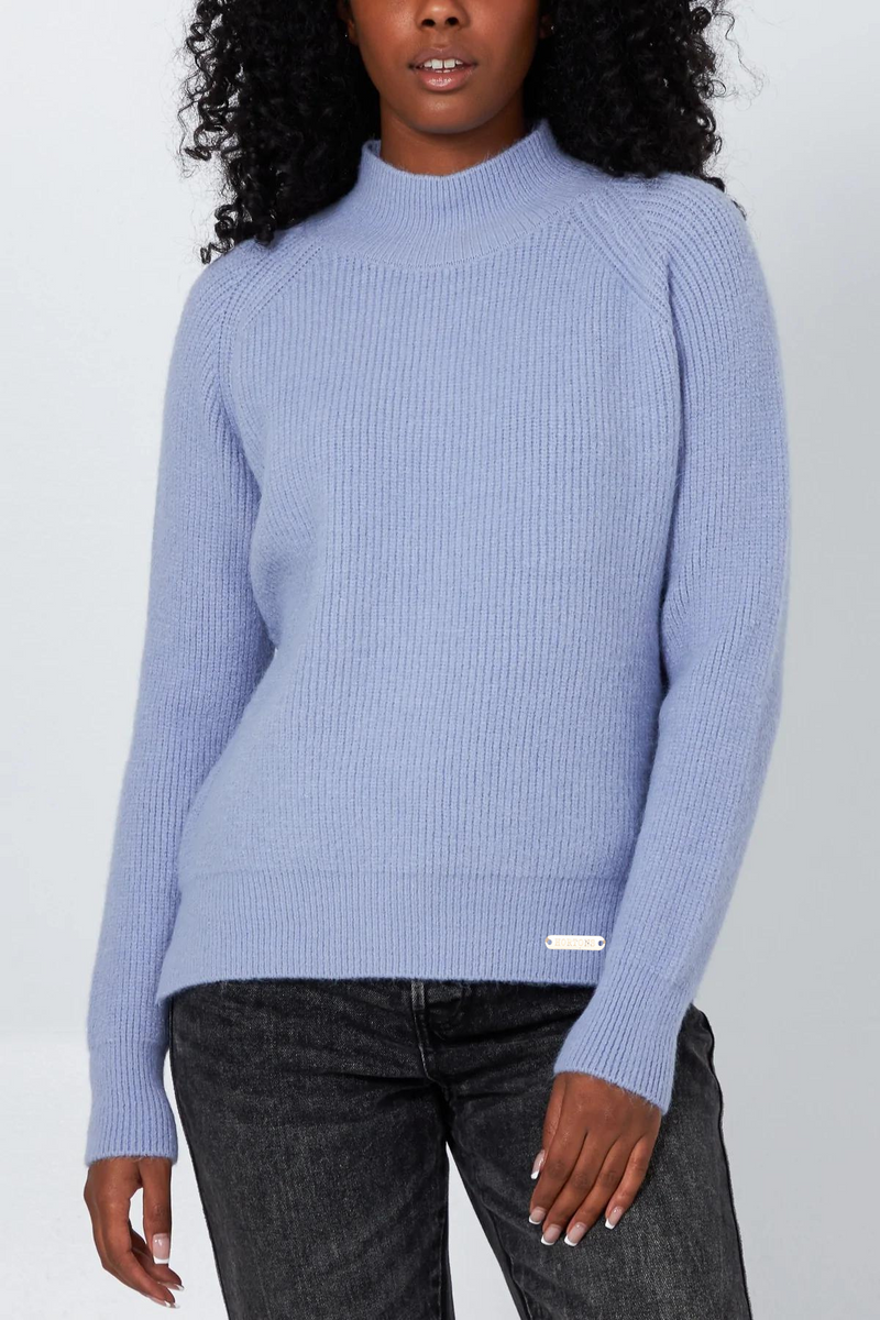 Banbury Turtle Neck Jumper - Powder Blue