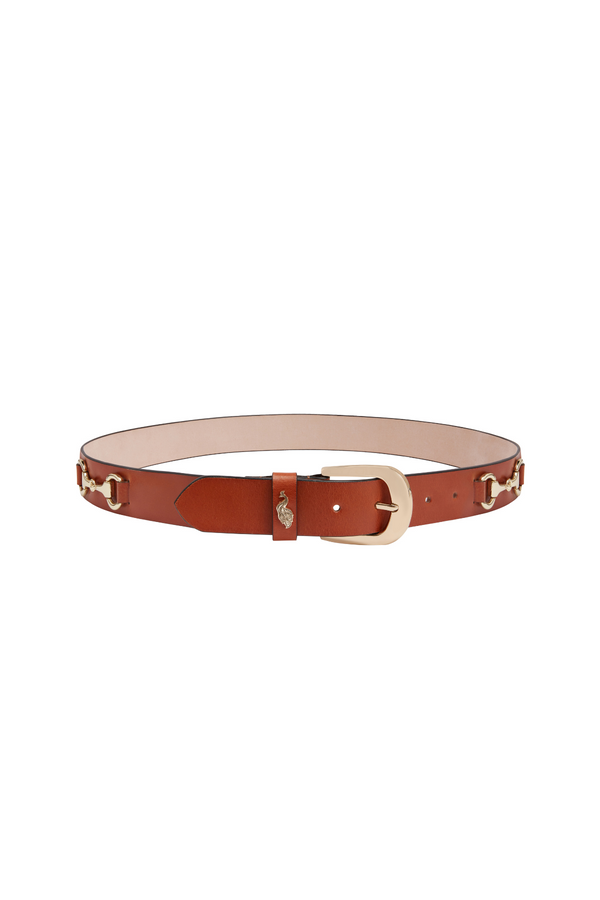 Marlborough Snaffle Leather Belt