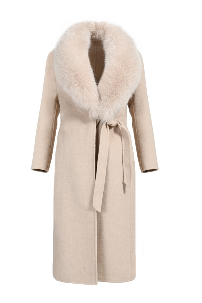 Windsor Cashmere Coat Beige