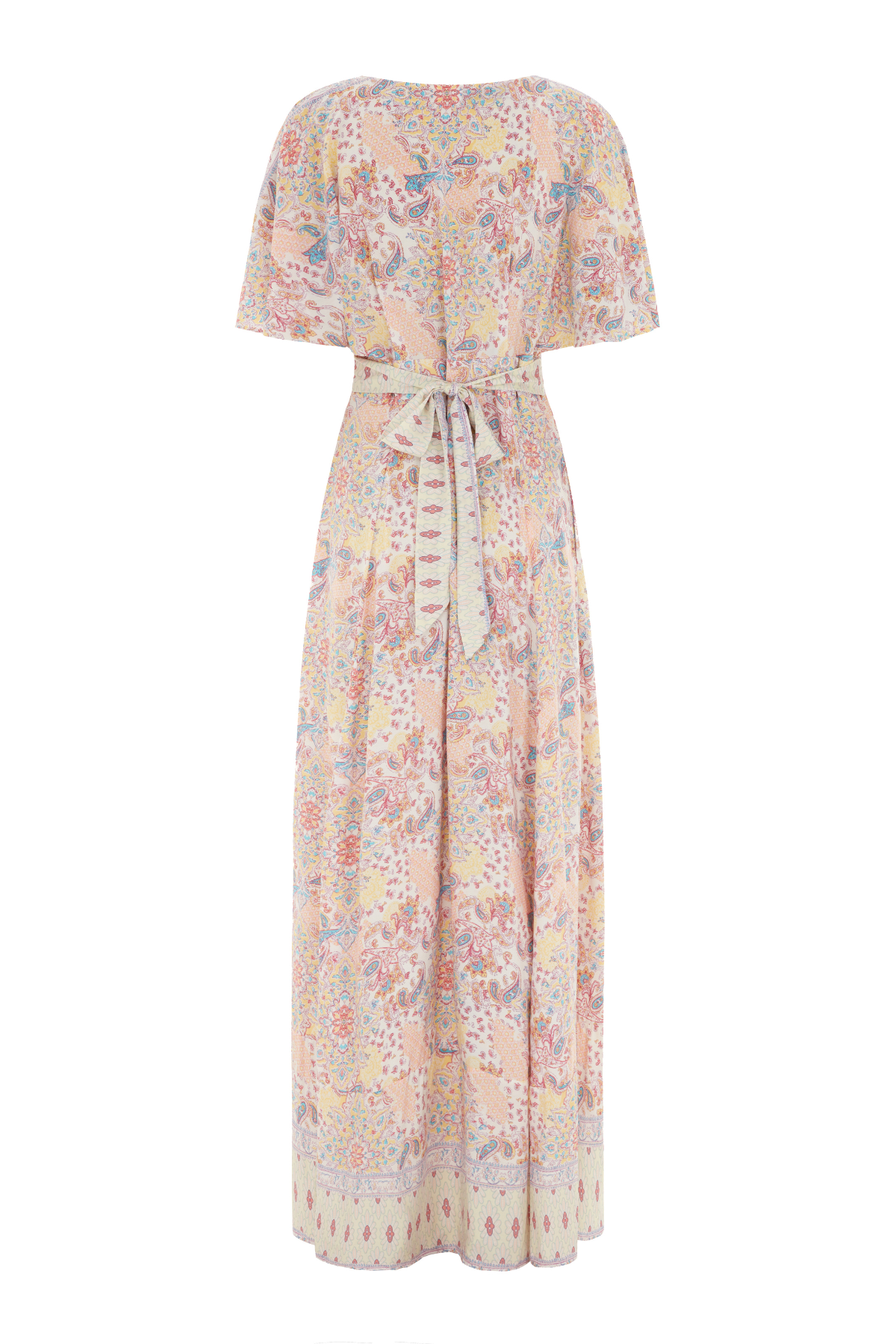 Paisley Long Dress Pink