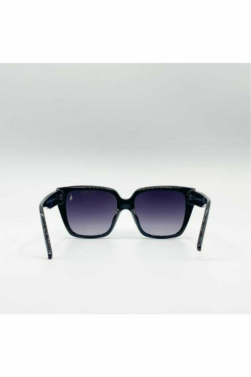 The Burford Oversized Sunglasses Black