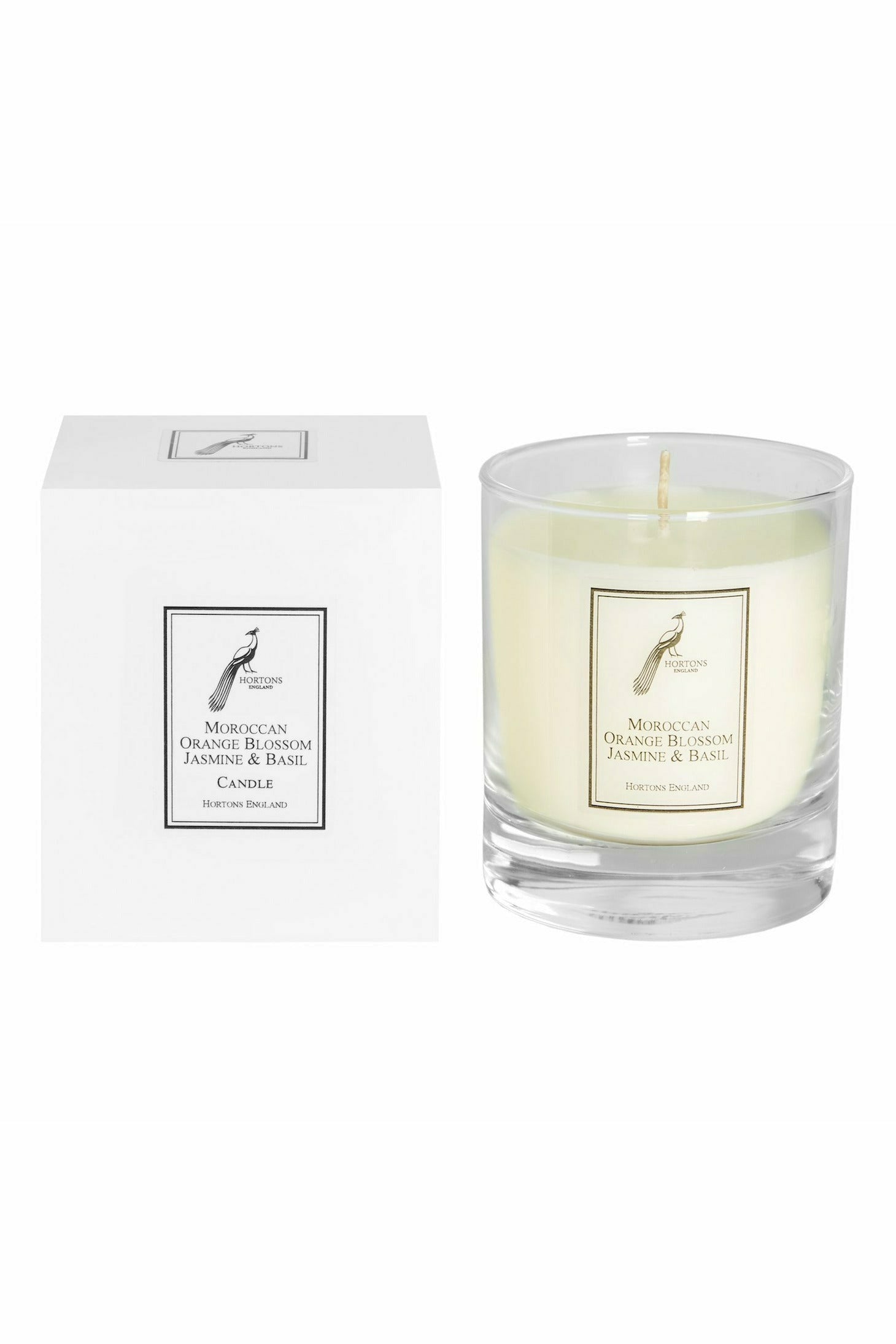 Moroccon Orange Blossom & Basil Scented Candle