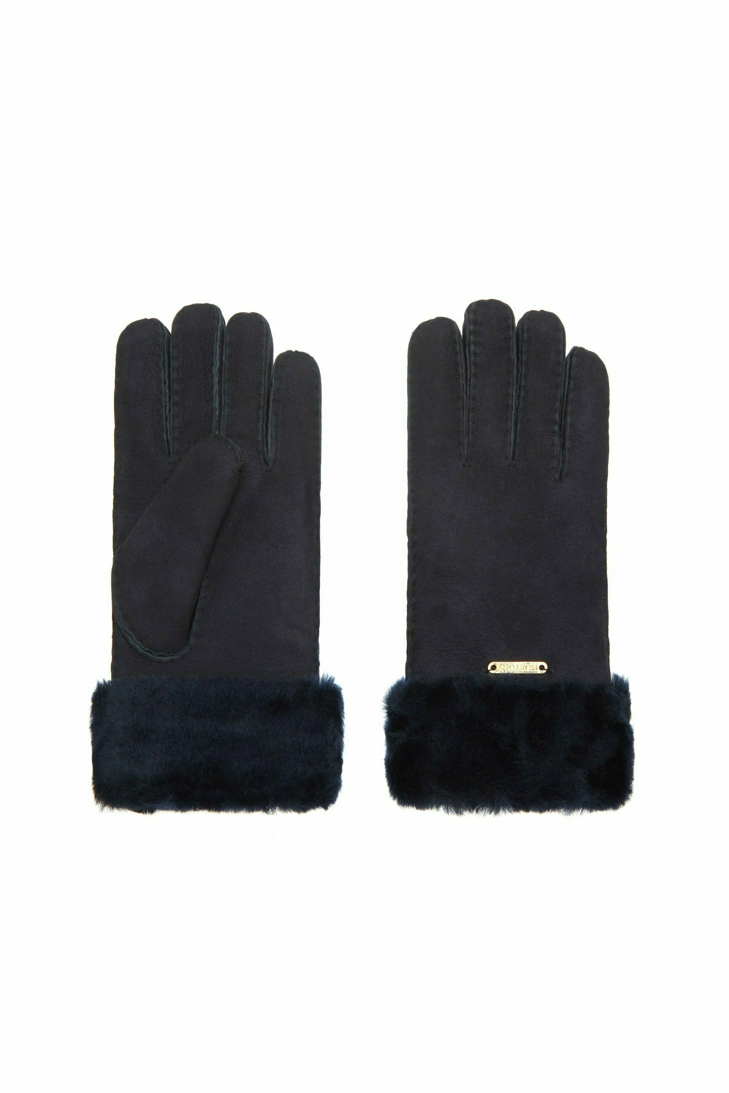 Cambridge Sheepskin Gloves - Navy